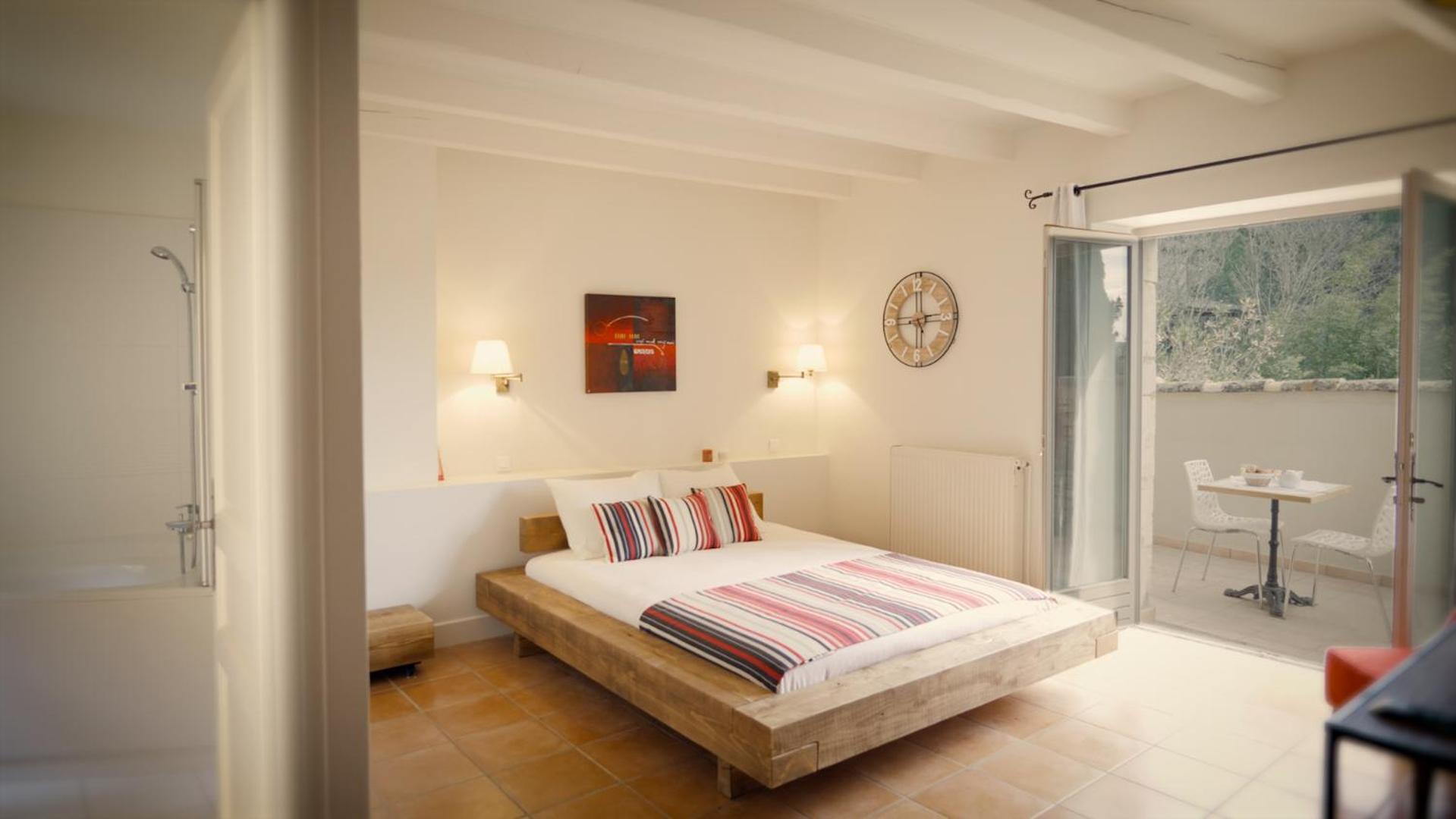 Hotel Restaurant Clos Des Sullys Montclus  Bagian luar foto